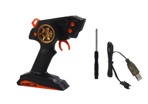 Duże Auto Sportowe Zdalnie Sterowane 1:10 Turkusowo- Czarne LEAN Toys Duże Auto Sportowe Zdalnie Sterowane 1:10 Turkusowo- Czarne LEAN Toys