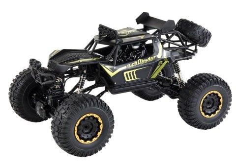 Duże Auto Zdalnie Sterowane W Skali 1:8 Sterowanie 2.4G Czarne LEAN Toys Duże Auto Zdalnie Sterowane W Skali 1:8 Sterowanie 2.4G Czarne LEAN Toys