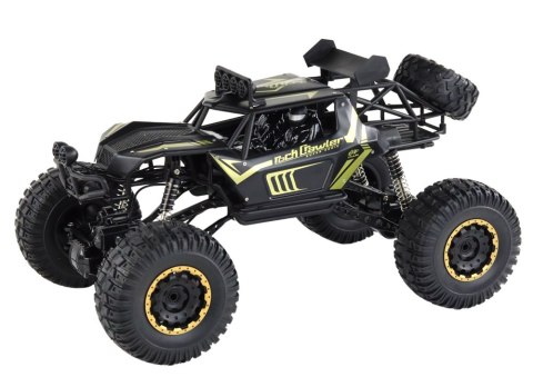 Duże Auto Zdalnie Sterowane W Skali 1:8 Sterowanie 2.4G Czarne LEAN Toys Duże Auto Zdalnie Sterowane W Skali 1:8 Sterowanie 2.4G Czarne LEAN Toys
