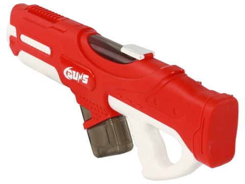 Duży Pistolet Na Wodę Czerwony 750ml Okulary LEAN Toys Duży Pistolet Na Wodę Czerwony 750ml Okulary LEAN Toys