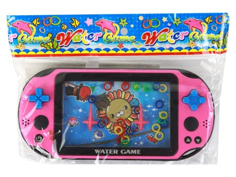 Gra Wodna Zręcznościowa Konsola Różowa Pad Podwodny Świat LEAN TOYS Gra Wodna Zręcznościowa Konsola Różowa Pad Podwodny Świat LEAN TOYS