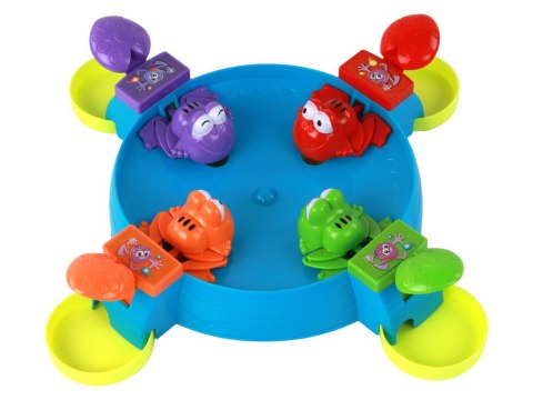 Gra Zręcznościowa Głodne Żabki Nakarm Żabkę Kulki LEAN Toys Gra Zręcznościowa Głodne Żabki Nakarm Żabkę Kulki LEAN Toys