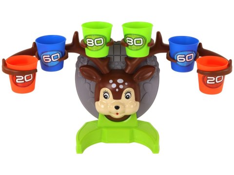 Gra Zręcznościowa Rzucanie Piłeczką Do Celu Jelonek LEAN Toys Gra Zręcznościowa Rzucanie Piłeczką Do Celu Jelonek LEAN Toys