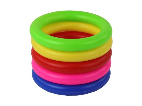 Gra Zręcznościowa Rzut Do Celu Kolorowe Obręcze LEAN Toys Gra Zręcznościowa Rzut Do Celu Kolorowe Obręcze LEAN Toys