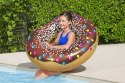 Koło Do Pływania Donut Pączek Brązowy 107 cm Bestway 36118 Bestway