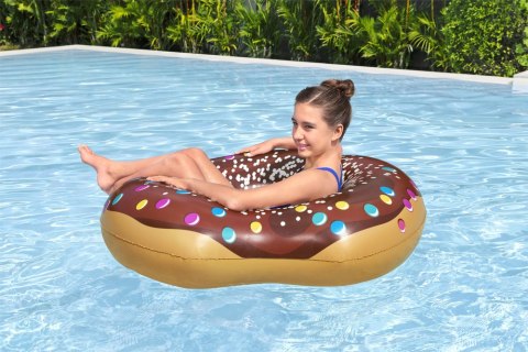 Koło Do Pływania Donut Pączek Brązowy 107 cm Bestway 36118 Bestway Koło Do Pływania Donut Pączek Brązowy 107 cm Bestway 36118 Bestway