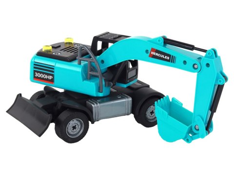 Koparka Zestaw DIY Niebieska Pojazd Budowlany Wiertnica Chwytak LEAN Toys Koparka Zestaw DIY Niebieska Pojazd Budowlany Wiertnica Chwytak LEAN Toys
