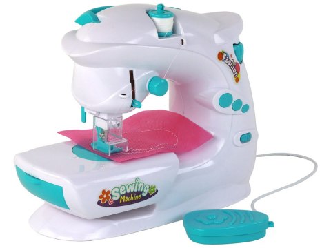 Maszyna Do Szycia Dla Dzieci Jak Prawdziwa Biała Na Baterie LEAN Toys Maszyna Do Szycia Dla Dzieci Jak Prawdziwa Biała Na Baterie LEAN Toys