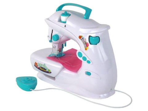 Maszyna Do Szycia Dla Dzieci Jak Prawdziwa Biała Na Baterie LEAN Toys Maszyna Do Szycia Dla Dzieci Jak Prawdziwa Biała Na Baterie LEAN Toys