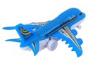 Samolot Zdalnie Sterowany R/C Światła Niebieski DIY LEAN Toys