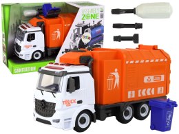 Śmieciarka Sorter Segregacja Zestaw DIY Śrubokręt Dźwięk LEAN Toys