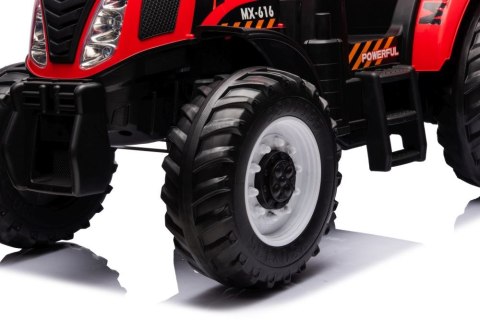 Traktor Na Akumulator A011 24V Czerwony LEAN CARS Traktor Na Akumulator A011 24V Czerwony LEAN CARS