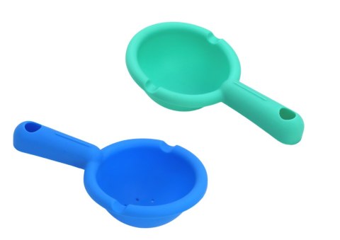 Zabawka Obrotowa Do Kąpieli Kolorowe Miseczki Dwie Łyżki LEAN Toys Zabawka Obrotowa Do Kąpieli Kolorowe Miseczki Dwie Łyżki LEAN Toys