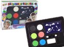 Zestaw Do Makijażu Dla Dzieci DIY Malowanie Twarzy Szablony LEAN Toys
