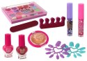Zestaw Piękności Do Makijażu i Paznokci w Różowej Walizce LEAN Toys