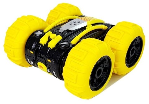 Amfibia Dwustronna Zdalnie Sterowana Żółta 1:24 LEAN Toys Amfibia Dwustronna Zdalnie Sterowana Żółta 1:24 LEAN Toys