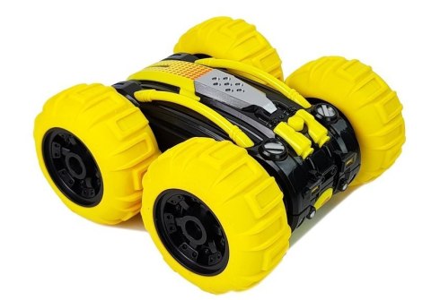 Amfibia Dwustronna Zdalnie Sterowana Żółta 1:24 LEAN Toys Amfibia Dwustronna Zdalnie Sterowana Żółta 1:24 LEAN Toys