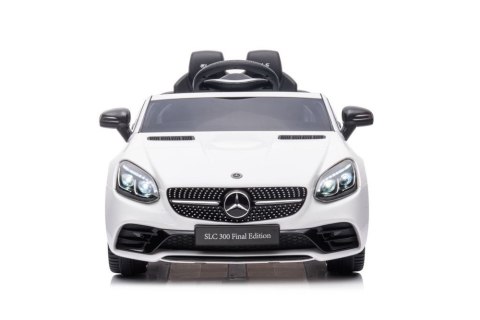 Auto Na Akumulator Mercedes SLC 300 Biały LEAN CARS Auto Na Akumulator Mercedes SLC 300 Biały LEAN CARS