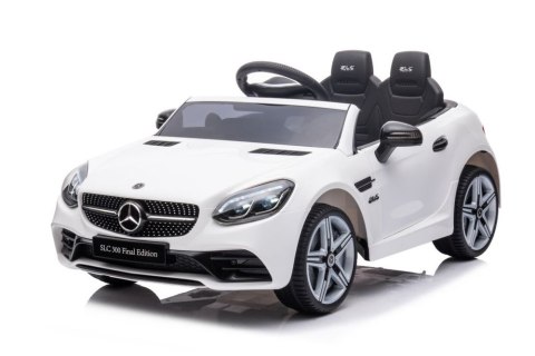Auto Na Akumulator Mercedes SLC 300 Biały LEAN CARS Auto Na Akumulator Mercedes SLC 300 Biały LEAN CARS