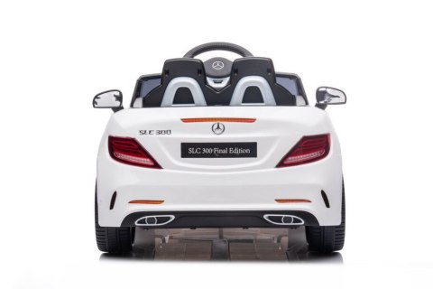 Auto Na Akumulator Mercedes SLC 300 Biały LEAN CARS Auto Na Akumulator Mercedes SLC 300 Biały LEAN CARS