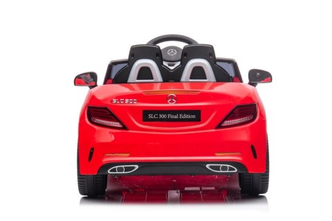 Auto Na Akumulator Mercedes SLC 300 Czerwony LEAN CARS Auto Na Akumulator Mercedes SLC 300 Czerwony LEAN CARS