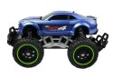 Auto Zdalnie Sterowane R/C 6.5 km/h Wysokie Koła Niebieskie LEAN Toys