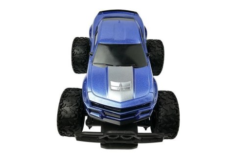 Auto Zdalnie Sterowane R/C 6.5 km/h Wysokie Koła Niebieskie LEAN Toys Auto Zdalnie Sterowane R/C 6.5 km/h Wysokie Koła Niebieskie LEAN Toys