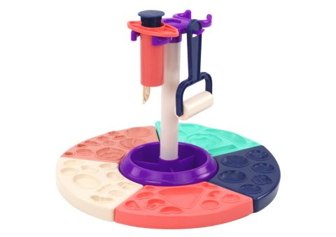 Ciastolina Zestaw Kuchnia Wyciskacz Kucharz Akcesoria LEAN Toys Ciastolina Zestaw Kuchnia Wyciskacz Kucharz Akcesoria LEAN Toys