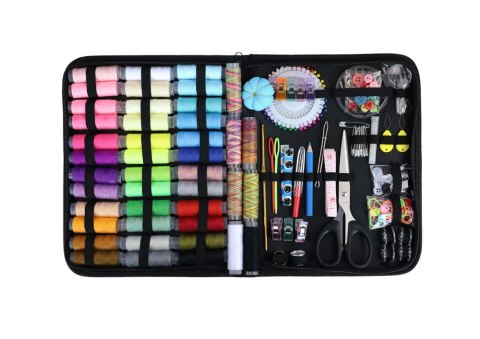Duży Zestaw Krawiecki Do Szycia W Etui Przybornik 228el LEAN Duży Zestaw Krawiecki Do Szycia W Etui Przybornik 228el LEAN