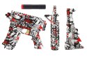 Elektryczny Karabin Na Kulki Wodne Okulary Czerwone Grafiti LEAN Toys