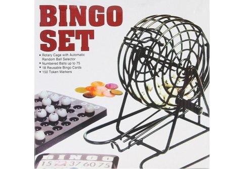 Familijna Gra Losowa Bingo Lotto Metalowe LEAN Toys Familijna Gra Losowa Bingo Lotto Metalowe LEAN Toys