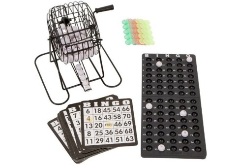 Familijna Gra Losowa Bingo Lotto Metalowe LEAN Toys Familijna Gra Losowa Bingo Lotto Metalowe LEAN Toys