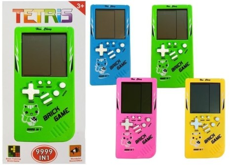 Gra Elektroniczna Tetris Brick Game Różowa LEAN Toys Gra Elektroniczna Tetris Brick Game Różowa LEAN Toys
