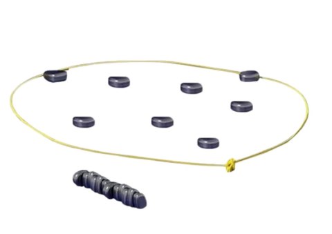 Gra Strategiczna Planszowa Kamienie Magnetyczne Szachy LEAN Toys Gra Strategiczna Planszowa Kamienie Magnetyczne Szachy LEAN Toys