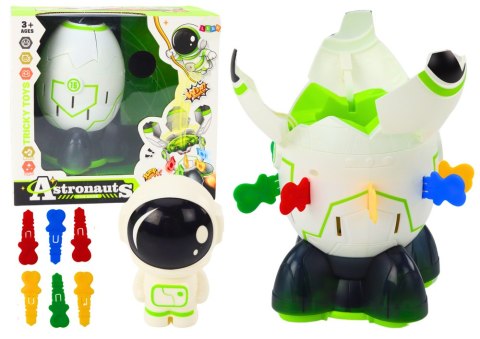 Gra Zręcznościowa Kosmonauta Wyskakujący Z Rakiety Kosmos LEAN Toys Gra Zręcznościowa Kosmonauta Wyskakujący Z Rakiety Kosmos LEAN Toys