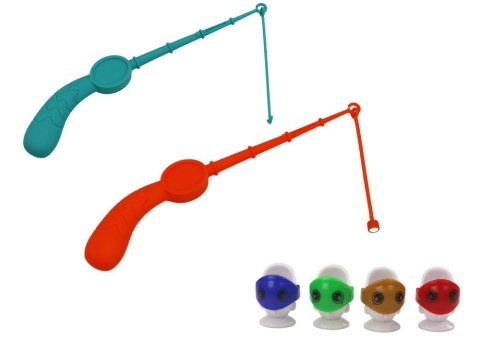 Gra Zręcznościowa Łowienie Rybek Stolik Dinozaur Pomarańczowy LEAN Toys Gra Zręcznościowa Łowienie Rybek Stolik Dinozaur Pomarańczowy LEAN Toys