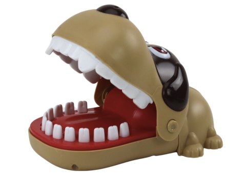 Gra Zręcznościowa Piesek Dentysta Brązowy LEAN Toys Gra Zręcznościowa Piesek Dentysta Brązowy LEAN Toys