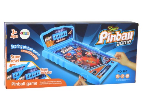 Gra Zręcznościowa Pinball Światła Dźwięki Tablica Wyników LEAN Toys Gra Zręcznościowa Pinball Światła Dźwięki Tablica Wyników LEAN Toys