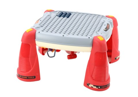Interaktywny Stoliczek Edukacyjny Panel Dziecięcy Pianinko Kosmos Czerwony LEAN Toys Interaktywny Stoliczek Edukacyjny Panel Dziecięcy Pianinko Kosmos Czerwony LEAN Toys