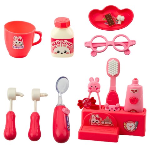 Jednorożec Dentysta Zestaw Edukacyjny Lekarz Stomatolog Różowy LEAN Toys Jednorożec Dentysta Zestaw Edukacyjny Lekarz Stomatolog Różowy LEAN Toys