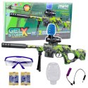 Karabin AWM Na Kulki Wodne Hydrożelowe Zielony Okulary 61cm LEAN Toys