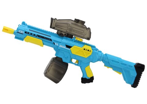 Karabin Pistolet Na Wodę Automat M416 Niebieski Akumulatorowy LEAN Toys Karabin Pistolet Na Wodę Automat M416 Niebieski Akumulatorowy LEAN Toys