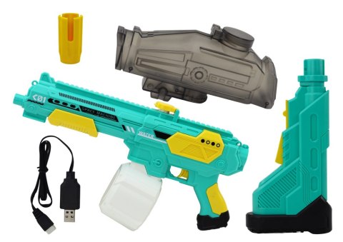 Karabin Pistolet Na Wodę Zielony Automat M416 Akumulatorowy LEAN Toys Karabin Pistolet Na Wodę Zielony Automat M416 Akumulatorowy LEAN Toys