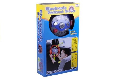 Kierownica Symulator Do Auta Dźwięki Jak Prawdziwa LEAN Toys Kierownica Symulator Do Auta Dźwięki Jak Prawdziwa LEAN Toys