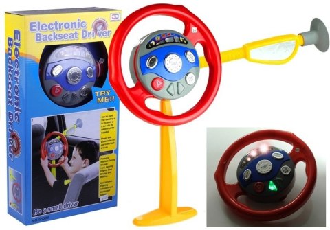 Kierownica Symulator Do Auta Dźwięki Jak Prawdziwa LEAN Toys Kierownica Symulator Do Auta Dźwięki Jak Prawdziwa LEAN Toys