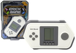 Konsola Elektroniczna GraTetris Brick Game Szaro - Biała LEAN Toys
