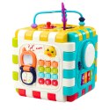 Kostka Edukacyjna Muzyczna Interaktywna Dla Malucha 6w1 LEAN Toys