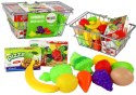 Koszyk Sklepowy Na zakupy Warzywa Owoce Spożywcze Metalowy LEAN Toys