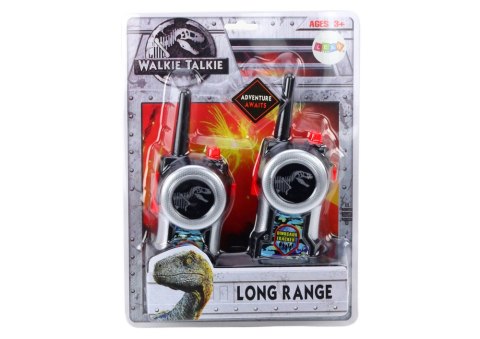 Krótkofalówki Walkie- Talkie Tropiciel Dinozaurów 30-80m Zasięgu LEAN Toys Krótkofalówki Walkie- Talkie Tropiciel Dinozaurów 30-80m Zasięgu LEAN Toys
