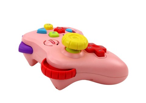 Pad Interaktywny Konsola Edukacyjny Światła Dźwięki Różowy LEAN Toys Pad Interaktywny Konsola Edukacyjny Światła Dźwięki Różowy LEAN Toys